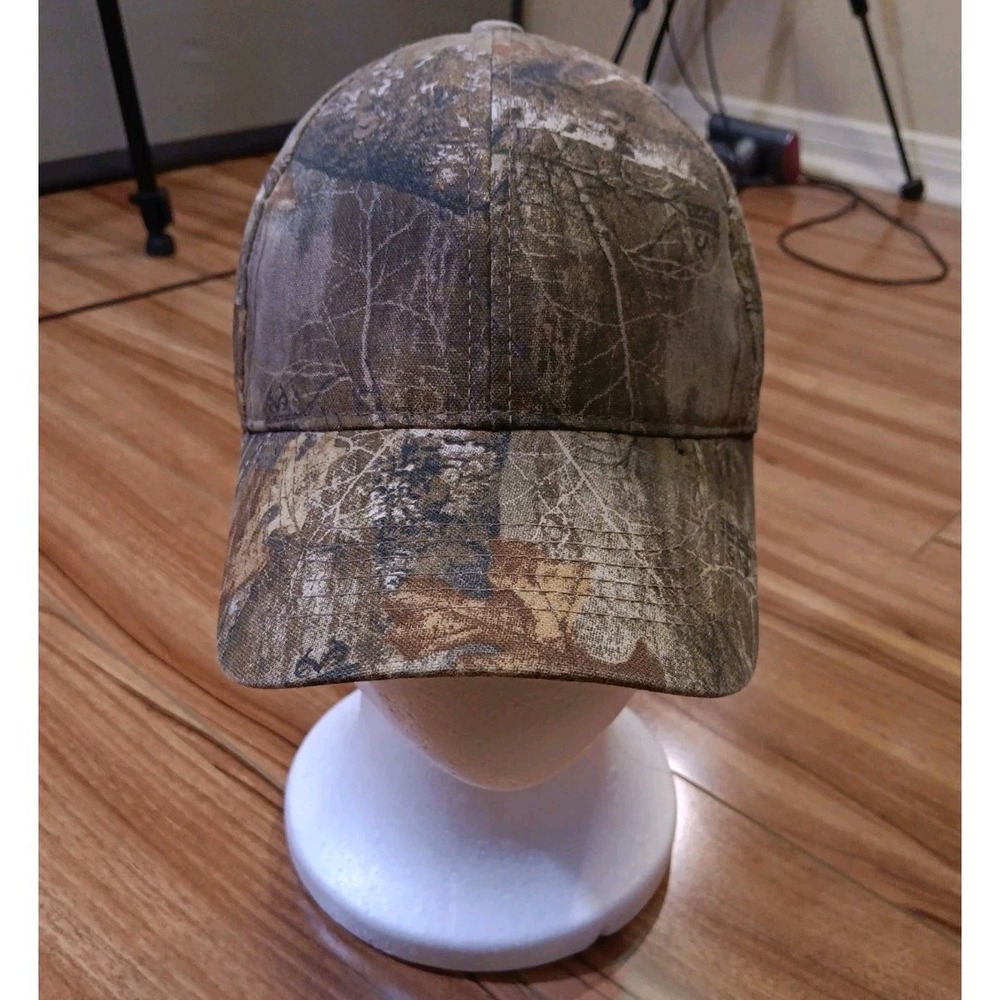 REALTREE EDGE Camouflage‎ Snapback Hat One Size Cap Hunting Camo Y2K Grunge